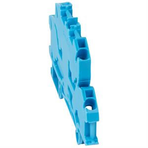 037208 BORNE DUP AUT 2LIG 4MM2/P6 AZ