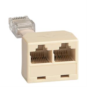 048868 ADAPTADOR DUPLO RJ45