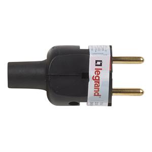 050181 FICHA DE BORRACHA 2P 16A