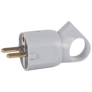 050324 FICHA MACHO 2P+T C/ANEL, CINZA