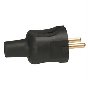 050451 FICHA DE BORRACHA 2P 16A VRAC