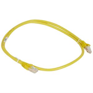 051882 CHICOT.CAT6A UTP AMARE. PVC 1M