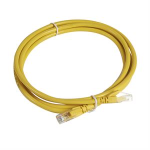 051883 CHICOT.CAT6A UTP AMARE. PVC 2M