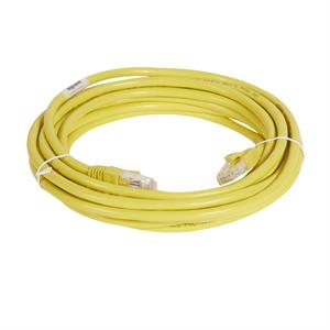 051885 CHICOT.CAT6A UTP AMARE. PVC 5M