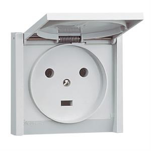 055703 PLEXO 2P+T 20A - IP44 ENCASTR.