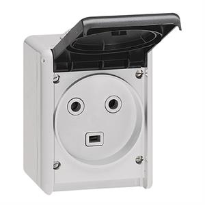 055872 PLEXO 2P+T 32A - IP44 SALIENTE