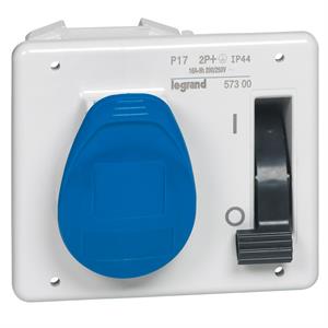 057300 TOM. COMPAC. 16A2P+T 230V IP44