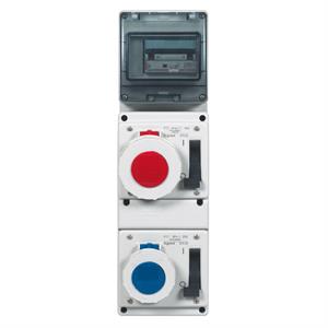 057320 TOM. COMPAC. 16A2P+T 230V IP55