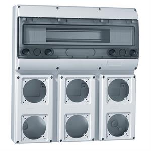 057709 QUADRO MULTI C/PLAC 18MOD+6TOM