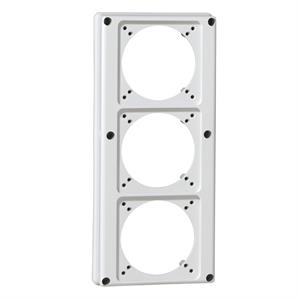 057714 PLACA P/3 TOMADAS 16A
