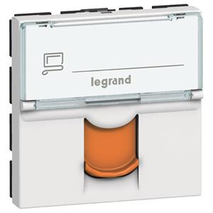 076523 MOSAIC RJ45 CAT6 FTP LARANJA