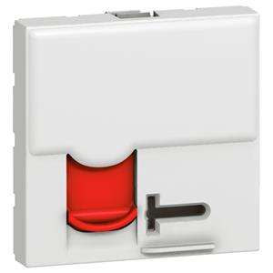 076596 MOSAIC RJ45 CAT.6 STP SEGUR.