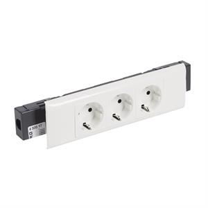 077433 MOSAIC 3X 2P+T SCHUKO DLP 65