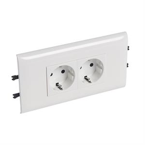 077462 MOSAIC 2 X 2P+T SCHUKO DLP 85