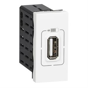 077591 MOSAIC RECARGA 1 X USB BRANCO