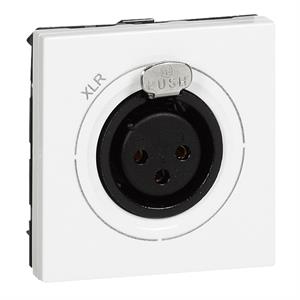 078755 MOSAIC TOMADA AUDIO XLR BRANCO