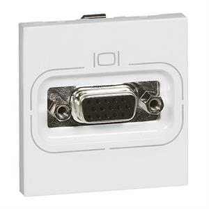 078757 MOSAIC TOMADA HD15 VGA BRANCO