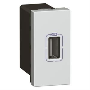 079391 MOSAIC RECARGA 1 X USB ALUMINI