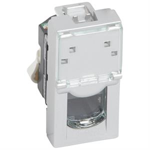 079452 MOSAIC RJ45 CAT5E FTP 1MD ALUM
