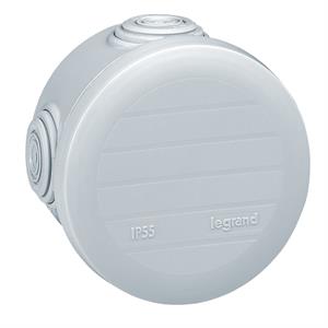 092003 CX.PLEXO REDONDA 70MM - BRANCO
