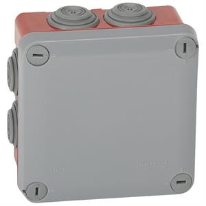 092025 CX.PLEXO 105X105X55 -CINZ/VERM