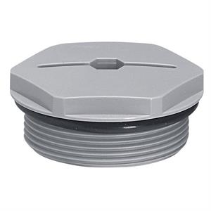 098047 TAMPAO PLAST. CINZA ISO 40