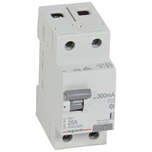 402032 RX3 INTER DIF 2P 25A 300 MA AC