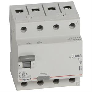 402072 RX3 INTER DIF 63A 4P 300MA AC