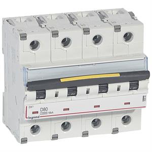 409540 DX3 DISJ 4P D80 10000A/16KA