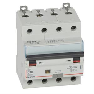 411185 DISJDIF 4P C10A 6/10KA AC 30MA
