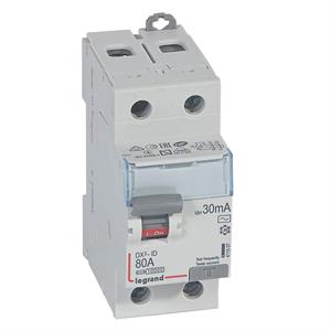 411507 DX3 INTER DIF 2P 80A AC 30MA