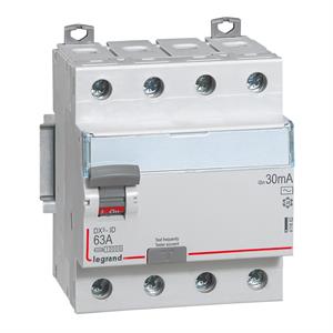 411662 DX3 INTER DIF 4P 63A AC 30MA