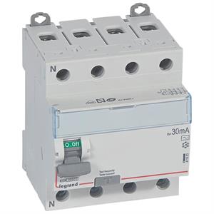 411663 DX3 INTER DIF 4P 80A AC 30MA