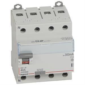 411665 DX3 INTER DIF 4P 40A AC 300MA