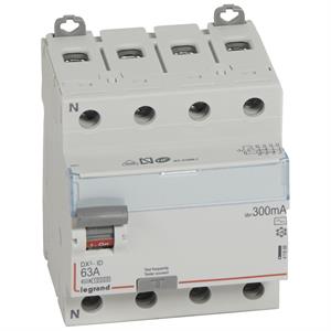 411666 DX3 INTER DIF 4P 63A AC 300MA