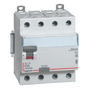 411676 DX3 INTER DIF 4P 63A A 30MA