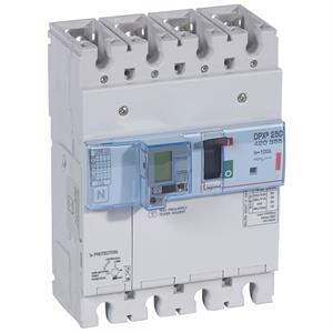 420355 DPX3 250ELECT+DIF 4P 100A 36KA