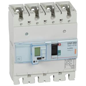 420419 DPX3 250ELECT+MED 4P 250A 25KA