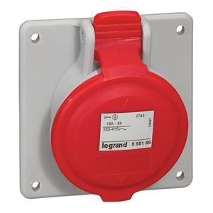 555188 TOM ENC 3P+T 16A 400V IP44