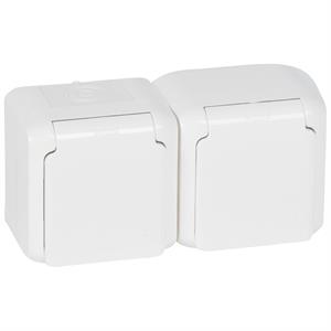 782374 FORIX IP44 TOM 2X2P+T OBT BR