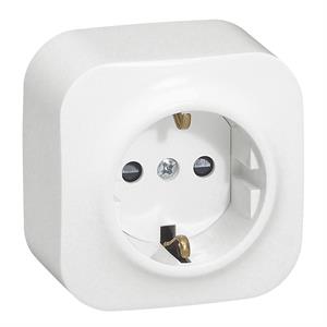 782411 FORIX 2P+T SCHUKO SIMPLES BRAN