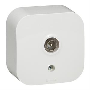 782415 FORIX TOMADA TV SIMPLES BRANCO