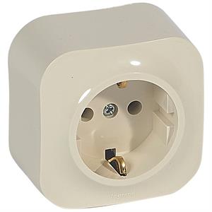 782441 FORIX 2P+T SCHUKO SIMPLES CREM