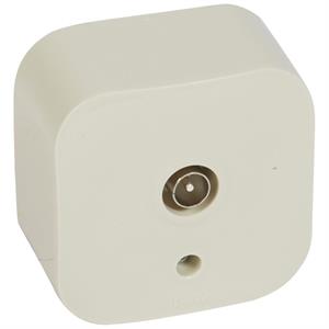782445 FORIX TOMADA TV SIMPLES CREME