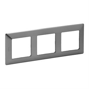754153 QUADRO TRIPLO INOX
