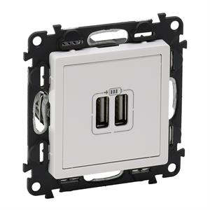 753112 TOM. 2 X USB BRANCO