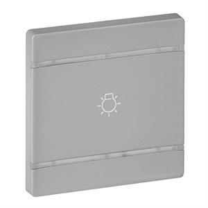 755232 VALENA L-TECLA LUZ 2M BUS ALUM