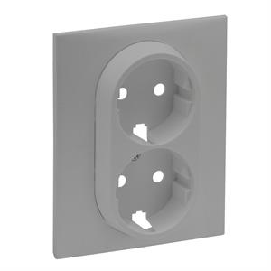 864322 NL-STEP CENT 2XSCH ALUM