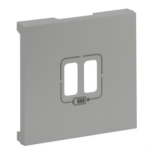 864324 NL-STEP CENT C 2XUSB AL