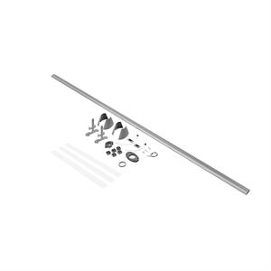 653054 COLUNA OVAL COMPLETA 3,2M ALU